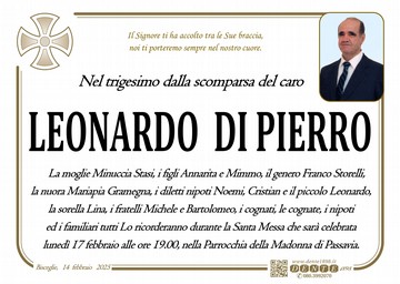 Di Pierro Leonardo Croce nel tondo