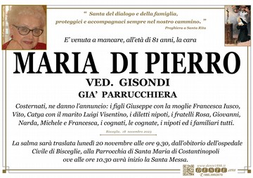 Di Pierro Maria Santa Rita