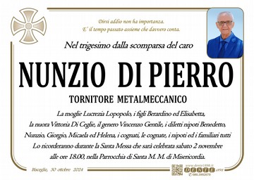 Di Pierro Nunzio Croce nel tondo