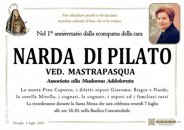 Di Pilato Narda Associata Addolorata nuova