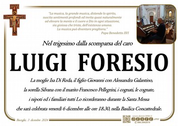 Foresio Luigi Croce San Damiano