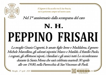 Frisari Peppino Croce Tonda