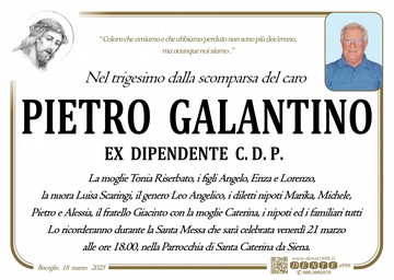 Galantino Pietro Cristo puntini