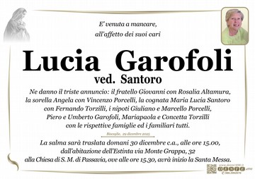 Garofoli Lucia Mad Nuova spostamento casa chiesa