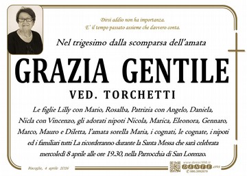 Gentile Grazia Croce semplice