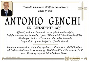 GGenchi Antonio Croce semplice San SIlvestro