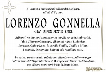 Gonnella Lorenzo semplice ospedale chiesa
