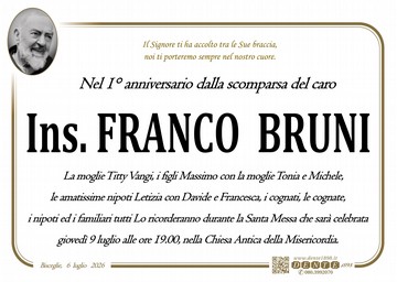 Ins Bruni Franco Anniversarioi
