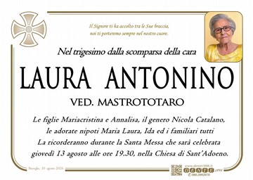 laura antonino Croce nel tondo