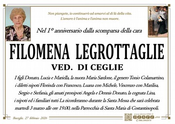 Legrottaglie Filomena Santa Rita