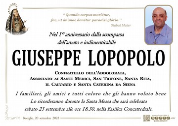 Lopopolo Giuseppe Addolorata nuova