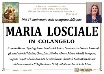 Losciale Maria SantAntonio di Padova