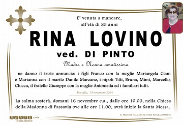 Lovino Rina croce firenze