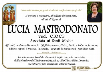 Lucia Mastrodonato Santi Medici