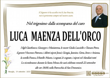 Maenza DellOrco Luca Calle