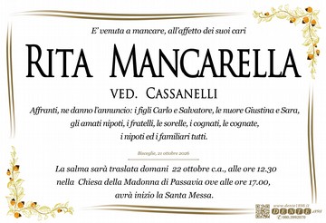 mancarella rita Greca nocciole NEW