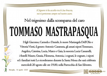 Mastrapasqua Tommaso Calle