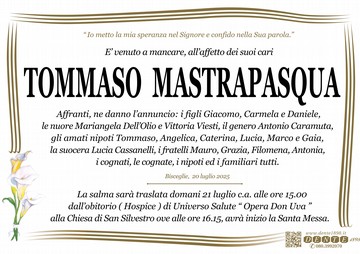 Mastrapasqua Tommaso calle