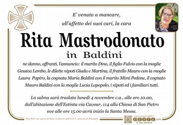 Mastrodonato Rita Croce Semplice