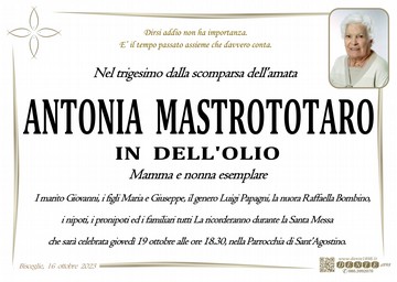 Mastrototaro Antonia Croce Pesci