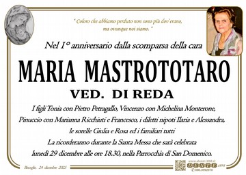 Mastrototaro Maria Madonna con Bambino