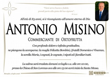 Misino Antonio Croce Pesci
