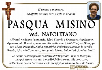 Misino Pasqua San Damiano