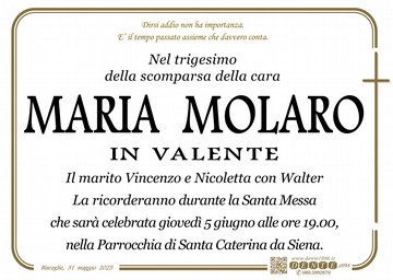Molaro Maria Croce semplice