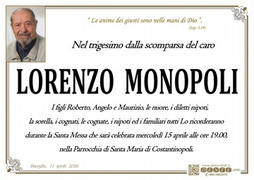 Monopoli Lorenzo Semplicissimo