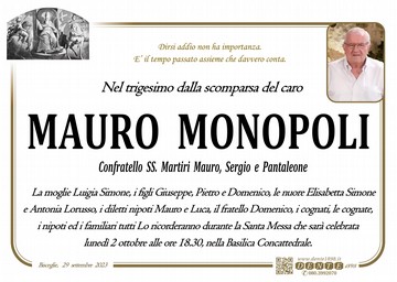 Monopoli Mauro Tre Santi