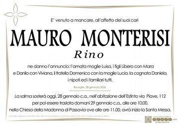 Monterisi Mauro Croce Pesci Abitazione Passavia