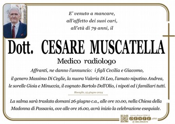 Muscatella Cesare croce semplice