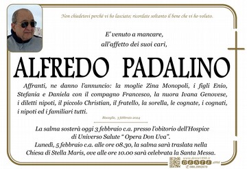 Padalino Alfredo universo salute Hospice Semplice