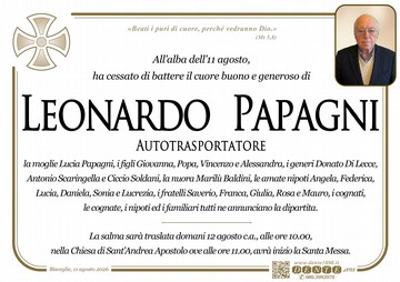 Papagni Leonardo Croce tonda