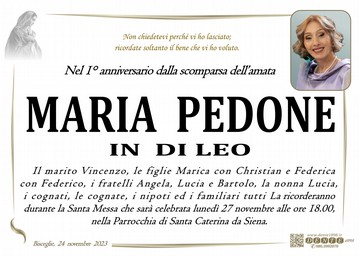 Pedone Maria Mad Nuova