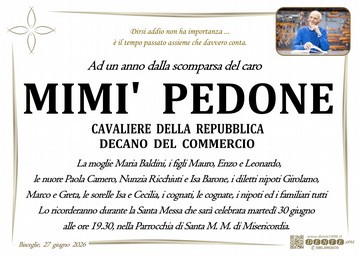 Pedone Mim Croce Pesci