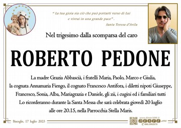 Pedone Roberto Mad Stella Maris