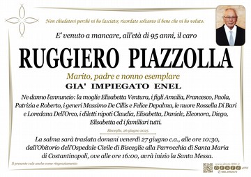 Piazzolla Ruggiero Croce Pesci da obitorio sopedale civile