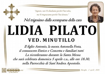 Pilato Lidia Croce Firenze