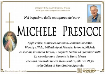Presicci Michele Ges Misericordioso