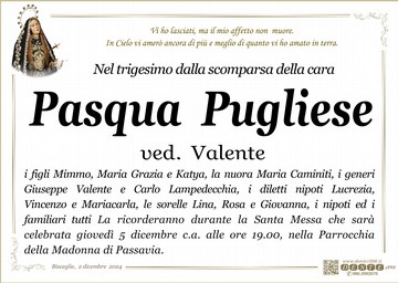 Pugliese Pasqua Madonna new