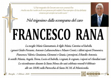 Rana Francesco Croce Papale