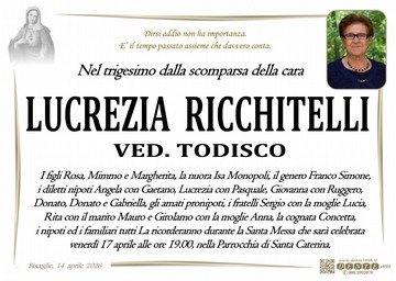 Ricchitelli Lucrezia Madonna Cuore