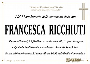Ricchiuti Francesca Croce Grande