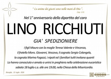 Ricchiuti Lino Croce Pesci