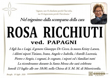 Ricchiuti Rosa Croce Pesci