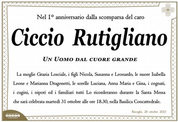 Rutigliano Francesco TRAMA