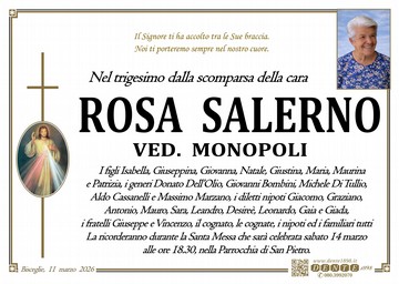 Salerno Rosa Cristo Misericordioso