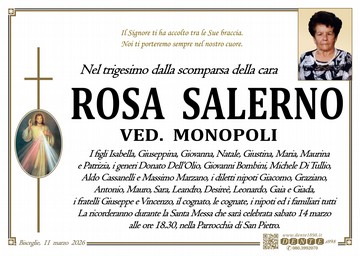 Salerno Rosa Cristo Misericordioso