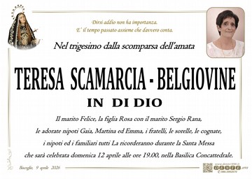 SCAMARCIA TERESA Addolorata nuova